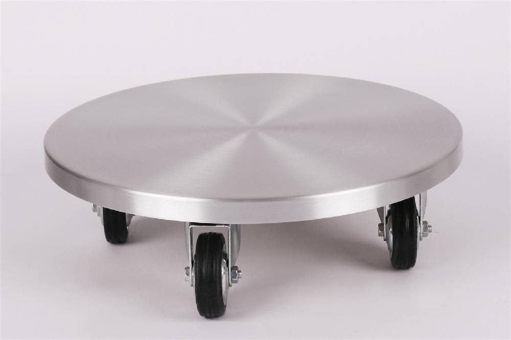 Szagato Rollbrett Pflanzenroller Ø30cm ALU 200kg große Rollen SZAGATO Made in Germany Blumenuntersetzer Möbelroller Outdoor Blumenroller Transportroller Online