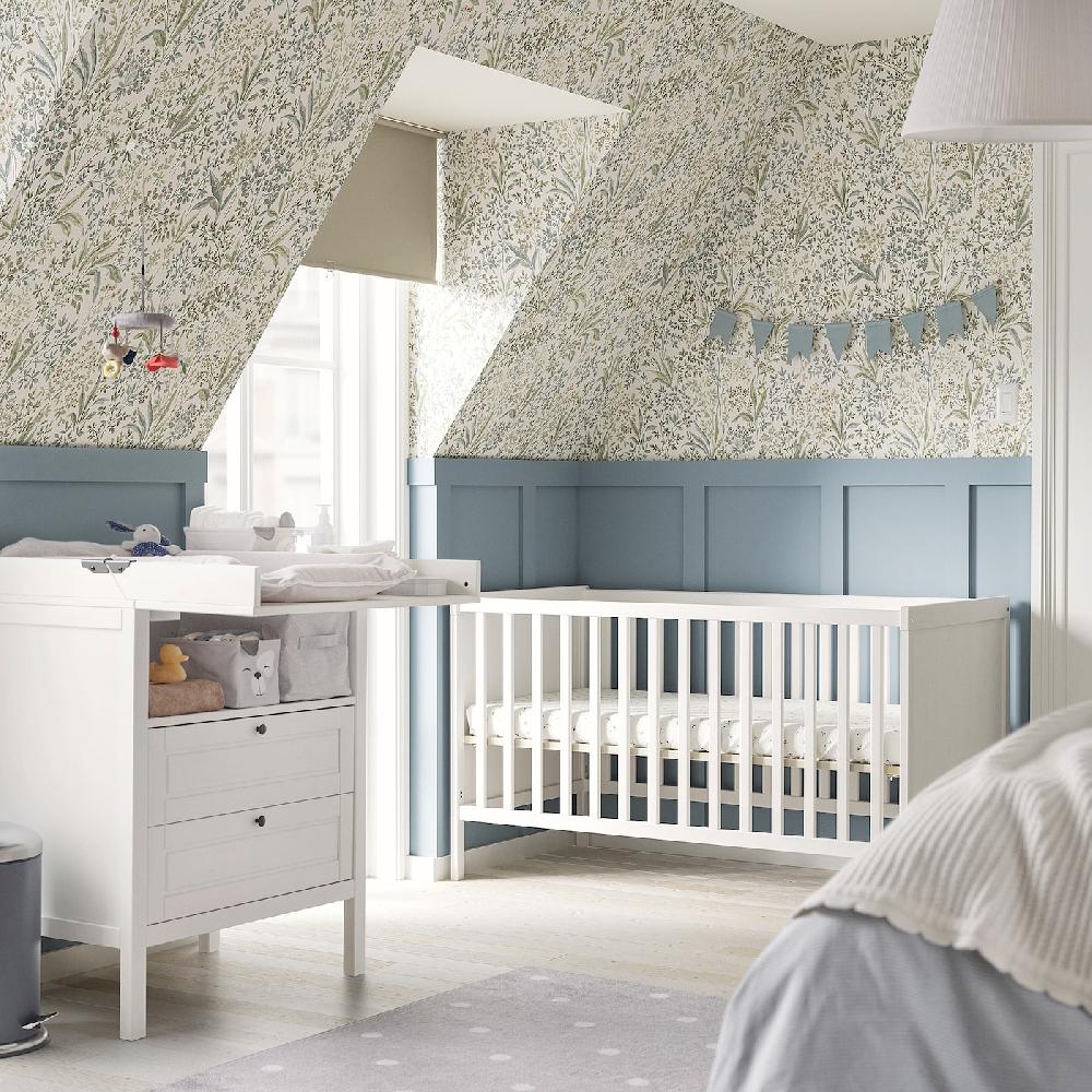 IKEA SUNDVIK Babybett weiß 70x140 cm Neueste Stile