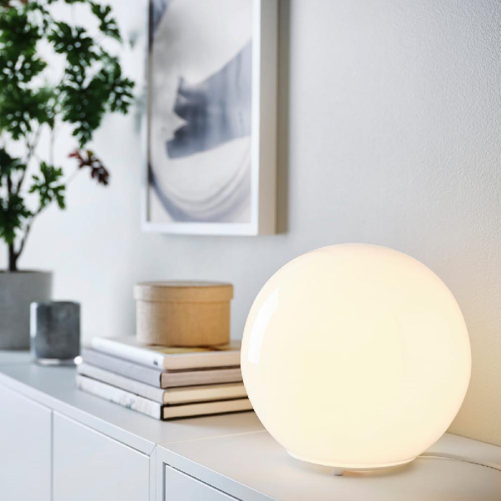 IKEA FADO Tischleuchte weiß 25 cm Nur noch ein Tag übrig