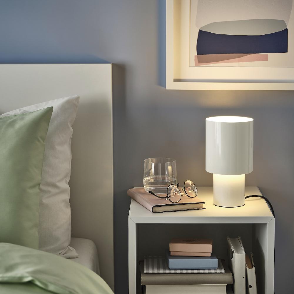 IKEA SPETSBOJ Tischleuchte dimmbar/weiß 22 cm Speichern exportieren