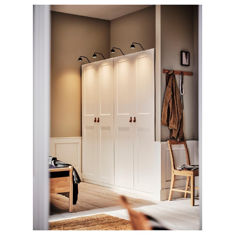 IKEA TVÄRDRAG Schrankbeleuchtung schwarz/dimmbar Outlet