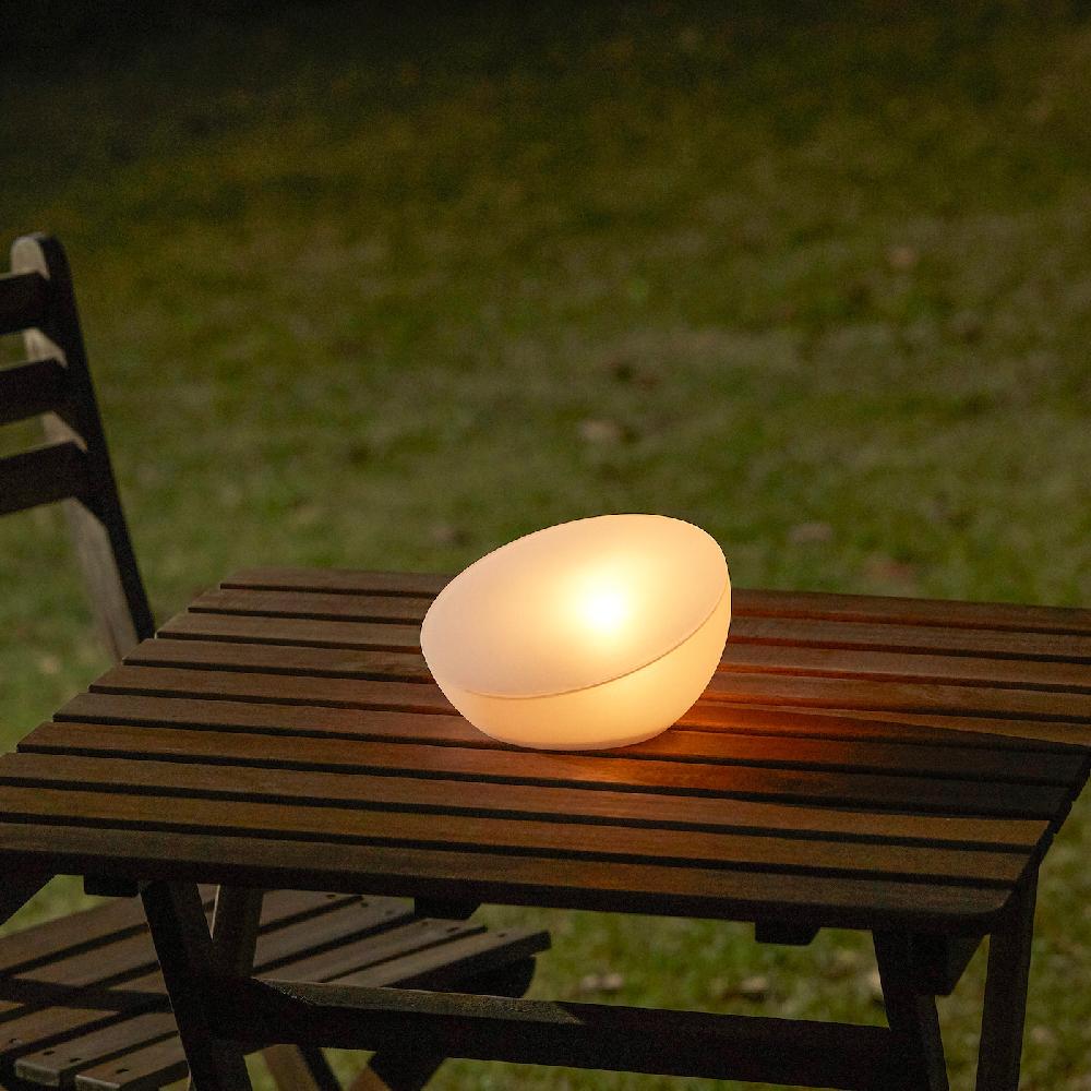 IKEA SOLVINDEN Solarleuchte LED für draußen/Halbkugel weiß Limitierter Zeitrabatt