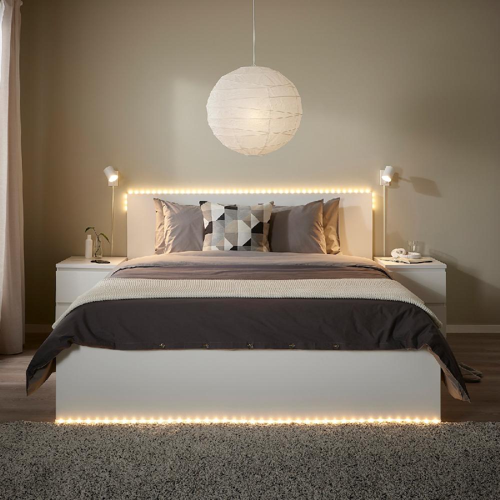 IKEA ORMANÄS Lichtleiste LED smart kabellos dimmbar/Farb- und Weißspektrum 4 m Flash Sale