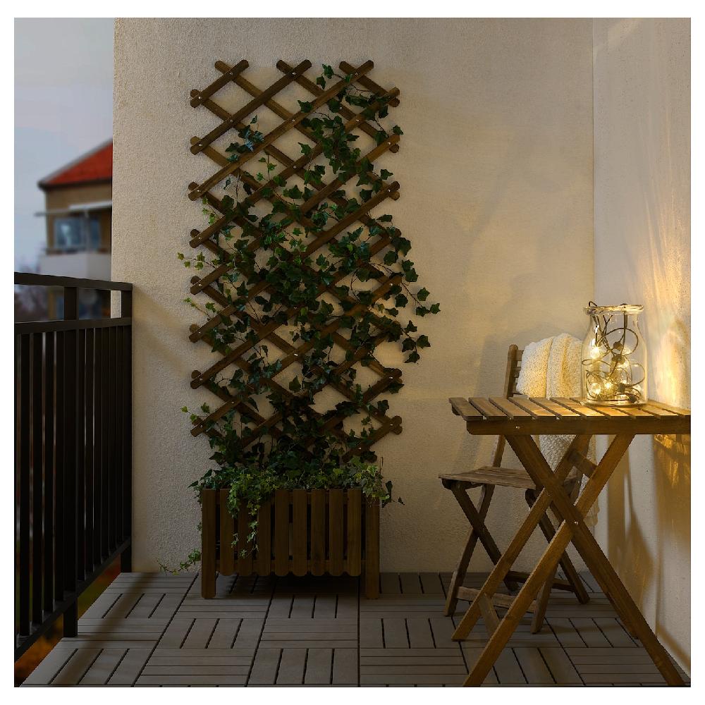 IKEA UTSUND Lichterkette (12) LED für draußen/batteriebetrieben schwarz Cyber Monday