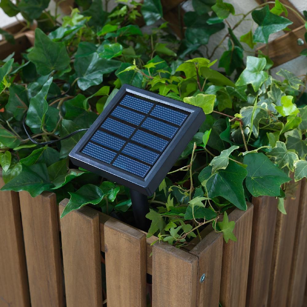 IKEA SOLARVET Lichterkette (24) LED für draußen solarbetrieben/Kugel weiß Weihnachtsangebot