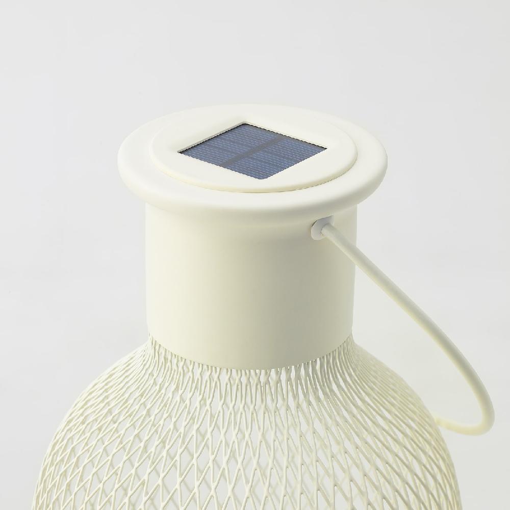 IKEA SOLVINDEN Solarlaterne LED für draußen/Netz weiß 29 cm Zeitlich begrenztes Angebot