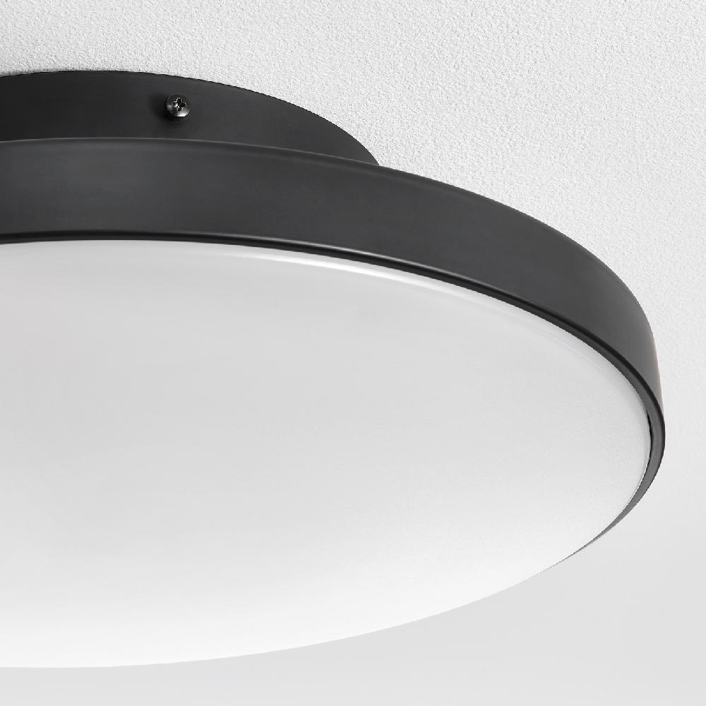 IKEA KABOMBA Deckenleuchte LED mattiert/schwarz 36 cm Tägliche Deals