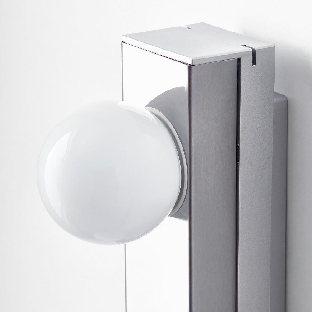 IKEA LEDSJÖ Wandleuchte LED Edelstahl Super Sparpreis