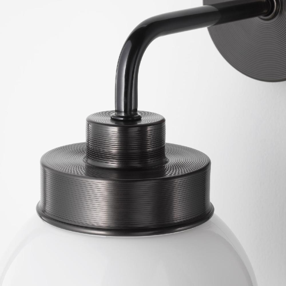 IKEA FRIHULT Wandleuchte schwarz Kostenlose Rückgabe