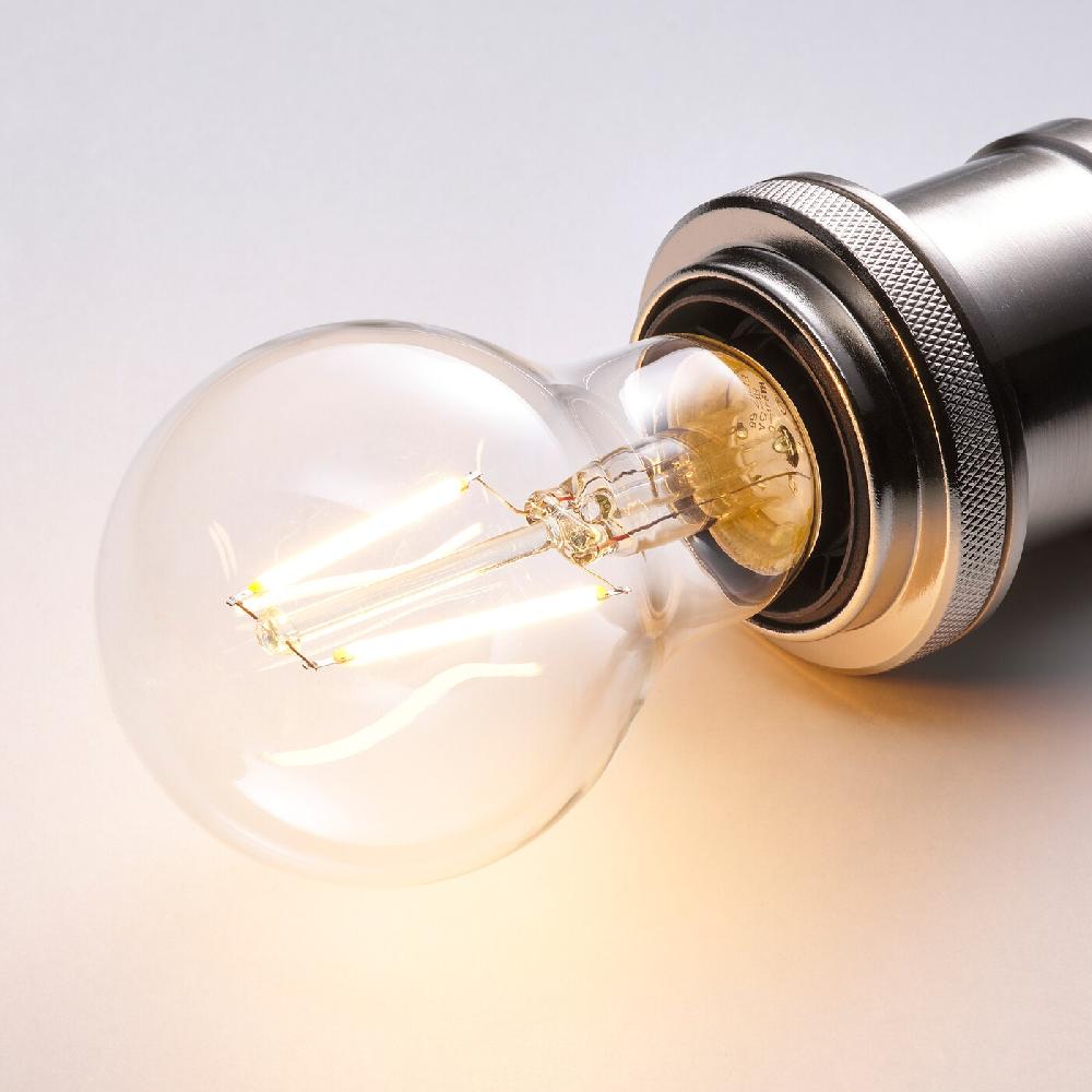 IKEA LUNNOM LED-Leuchtmittel E27 150 lm rund klar Letzter Tag