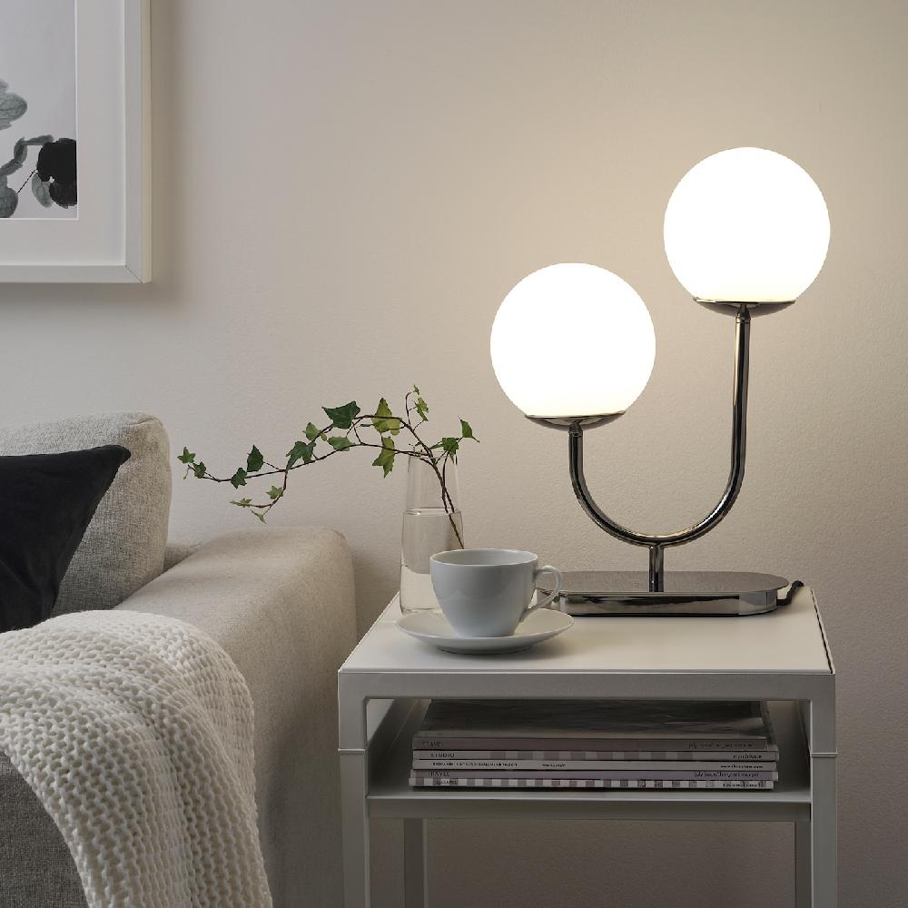 IKEA SOLHETTA LED-Leuchtmittel E14 806 lm dimmbar/rund opalweiß 45 mm Bis zu 50% Rabatt
