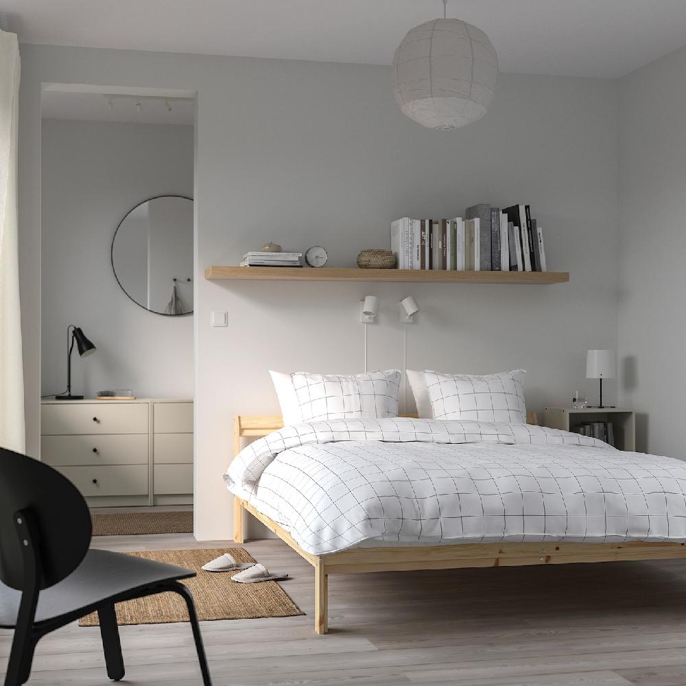 IKEA NEIDEN Bettgestell Kiefer 140x200 cm Rabatte dieses Monats