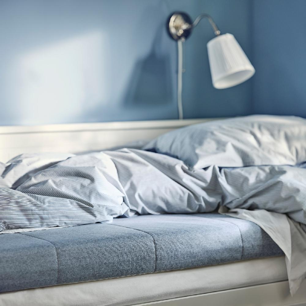 IKEA ÅGOTNES Schaummatratze fest/hellblau 90x200 cm Günstiger Verkauf