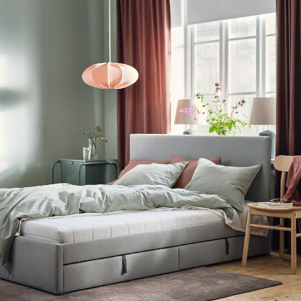 IKEA ÅFJÄLL Schaummatratze mittelfest/weiß 90x200 cm Meist gekauft