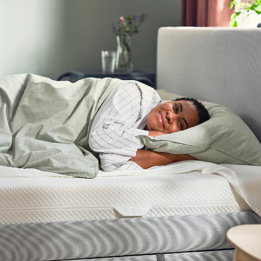 IKEA ÅBYGDA Schaummatratze mittelfest/weiß 90x200 cm Fabrik Onlineshop