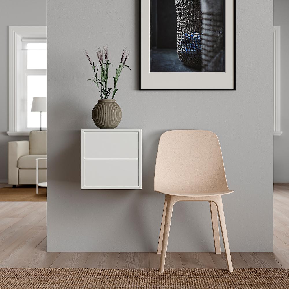 IKEA EKET Wandschrank mit 2 Schubladen weiß 35x35x35 cm Lagerräumung