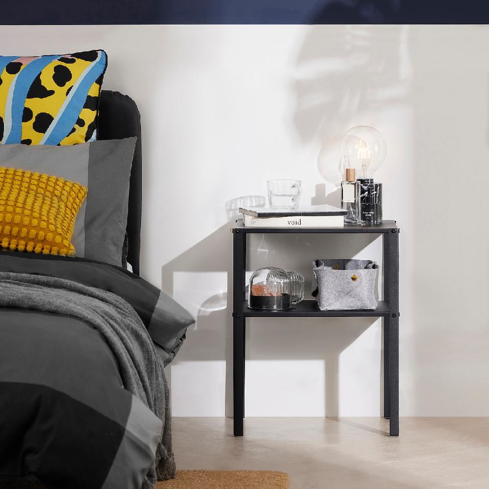 IKEA KNARREVIK Ablagetisch schwarz 42x34 cm Neueste Mode
