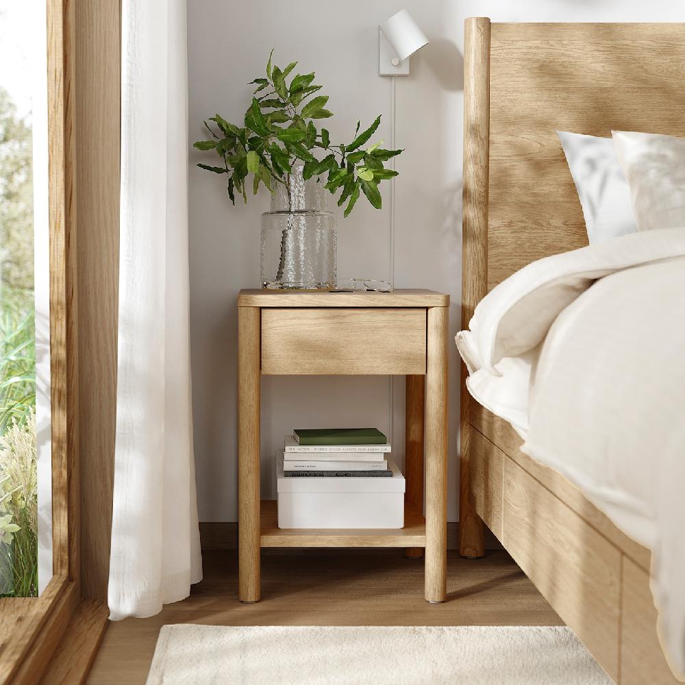 IKEA TONSTAD Ablagetisch Eichenfurnier 40x40x59 cm Blitzangebot