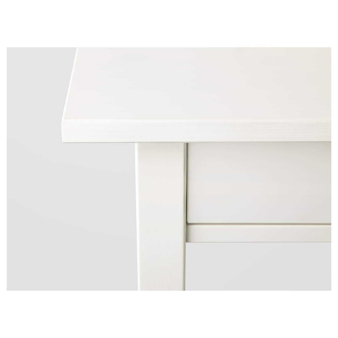 IKEA HEMNES Ablagetisch weiß gebeizt 46x35 cm VIP-Rabatte
