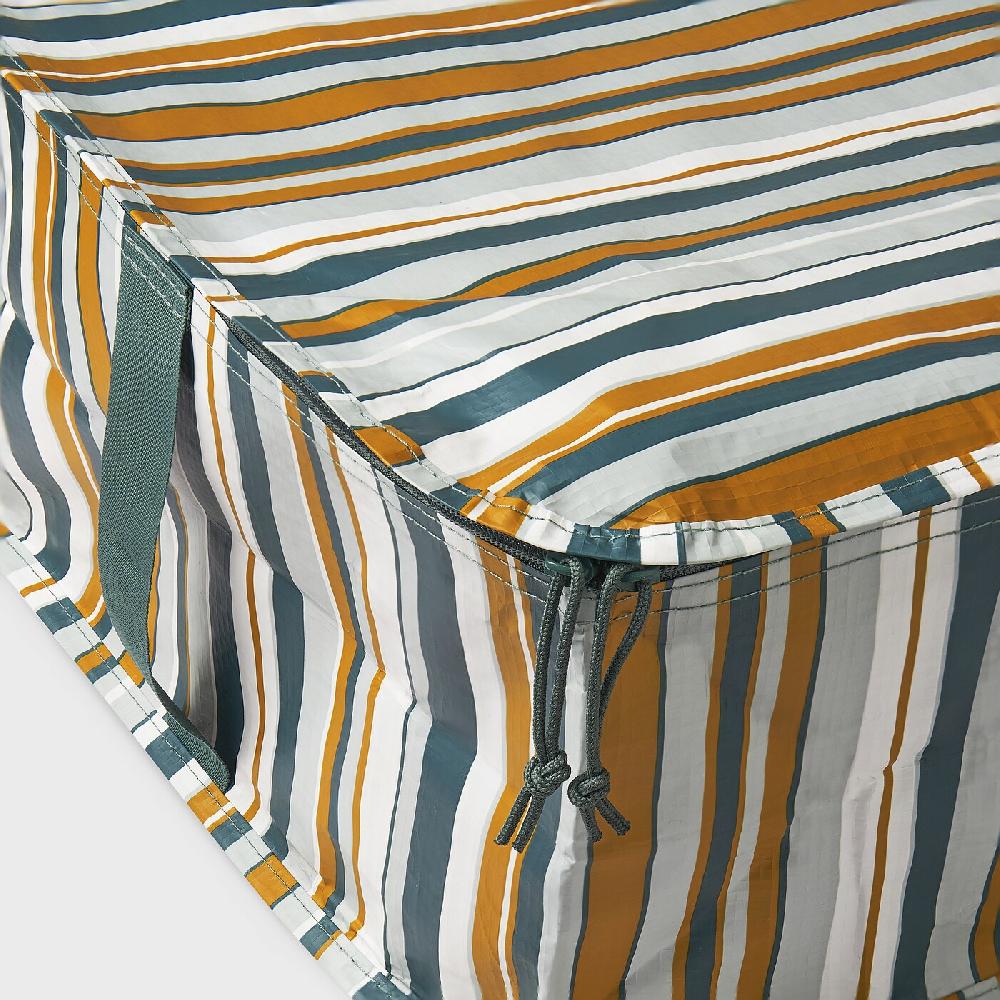 IKEA SÄCKKÄRRA Tasche bunt Streifen 69x51x19 cm Günstig kaufen