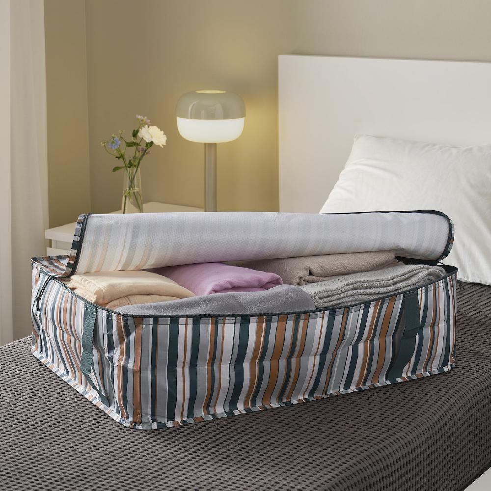 IKEA SÄCKKÄRRA Tasche bunt Streifen 69x51x19 cm Günstig kaufen