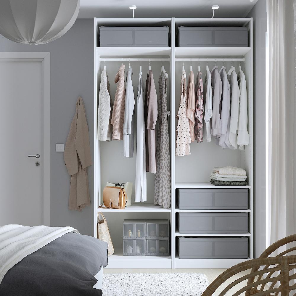 IKEA SKUBB Tasche dunkelgrau 65x53x19 cm Exklusivangebot