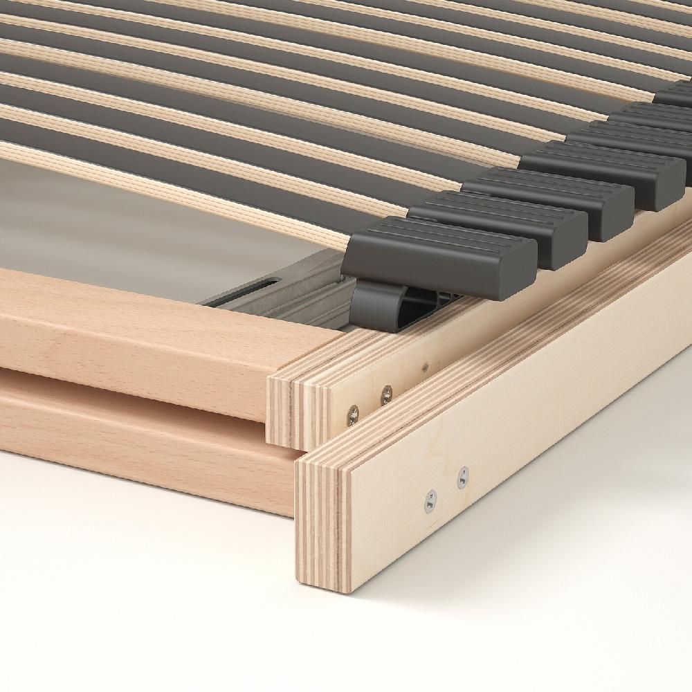 IKEA LEIRSUND Federholzrahmen verstellbar 80x200 cm Muttertagsangebot