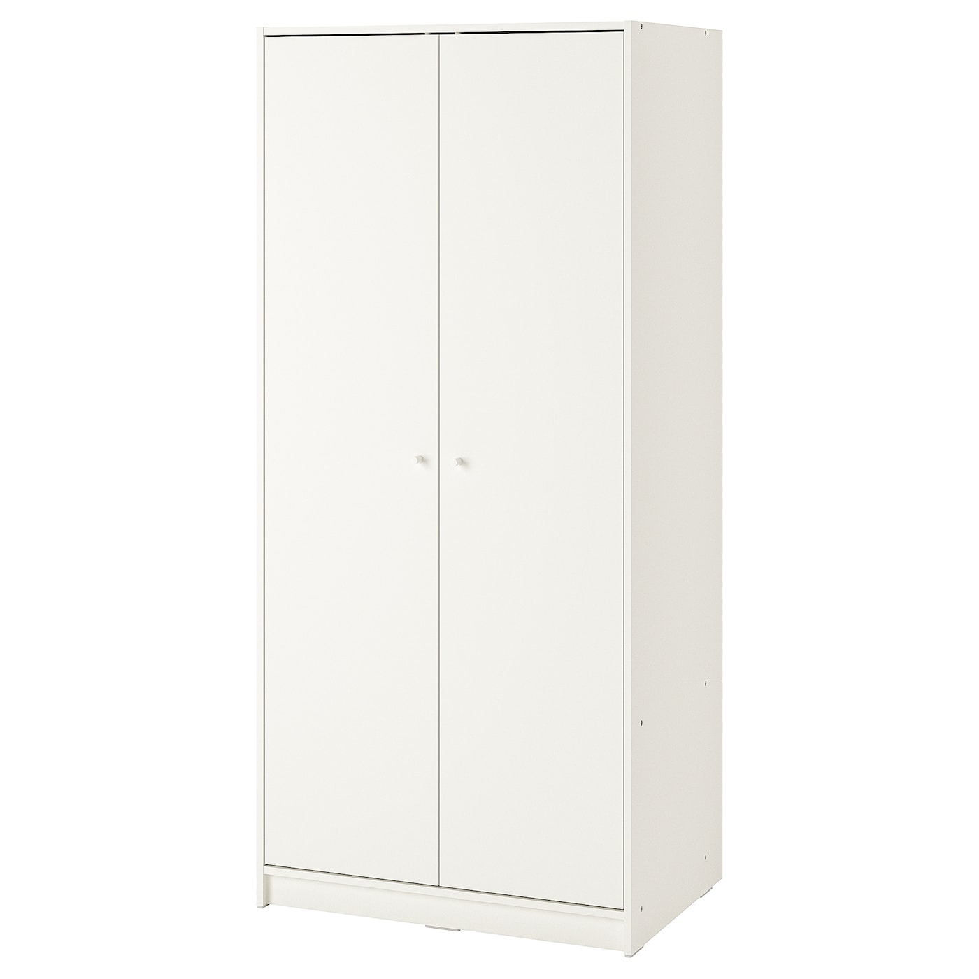 IKEA KLEPPSTAD Schrank mit 2 Türen weiß 79x176 cm