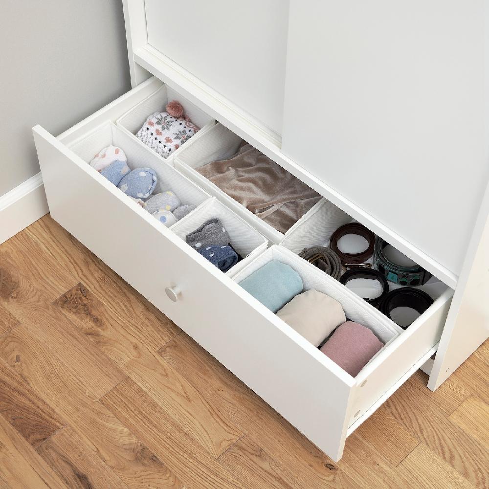 IKEA BRUKSVARA Kleiderschrank mit Schiebetüren weiß 80x191 cm JETZT KAUFEN