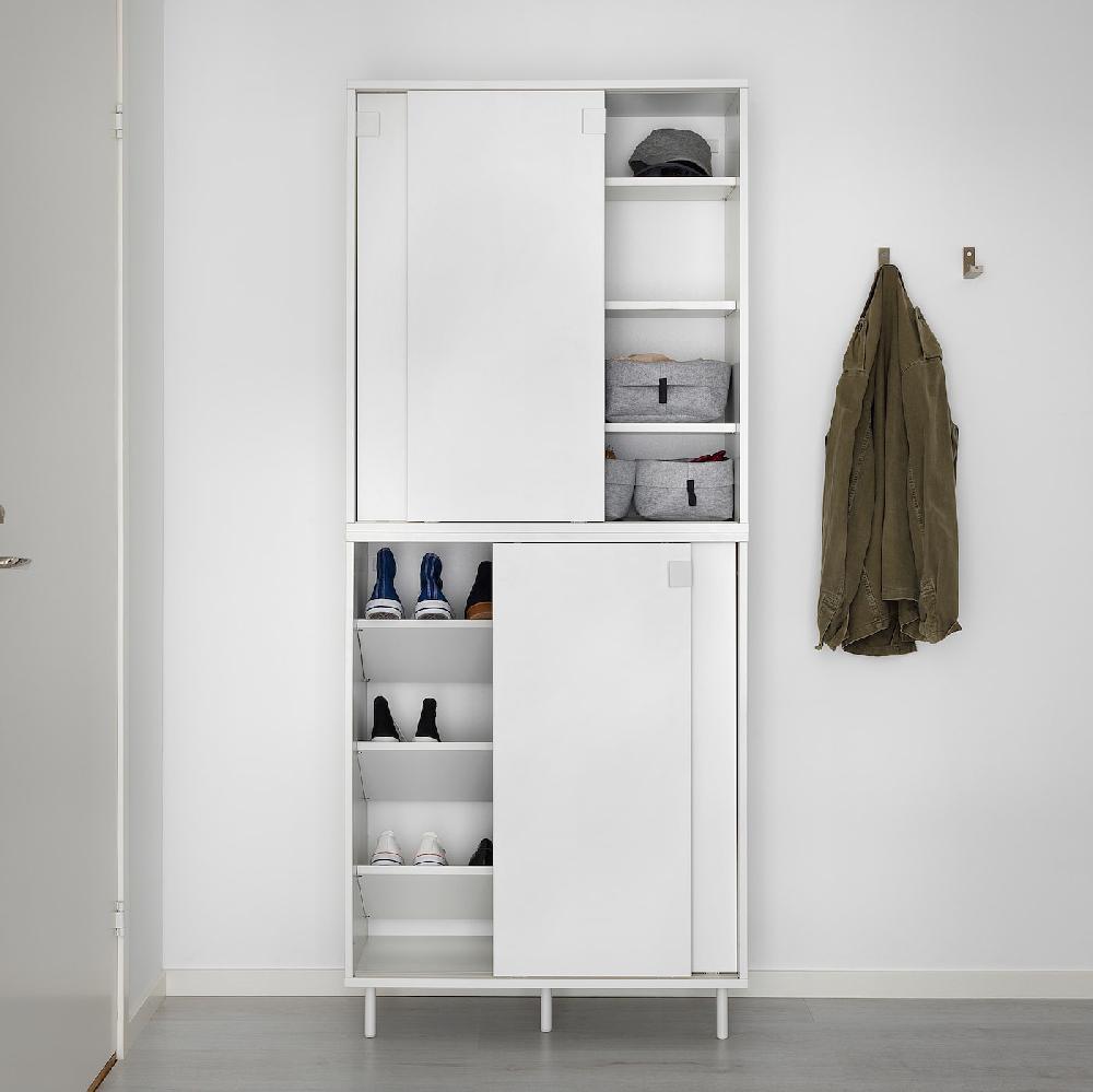 IKEA MACKAPÄR Aufbewahrung weiß 80x35x102 cm Bis zu 60% Rabatt
