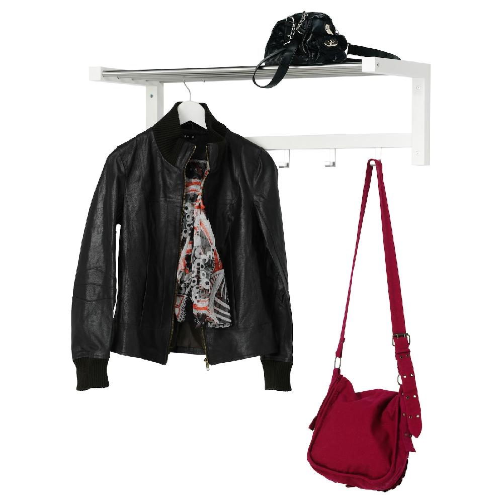 IKEA TJUSIG Hutablage weiß 79 cm Sonderangebot der Fabrik