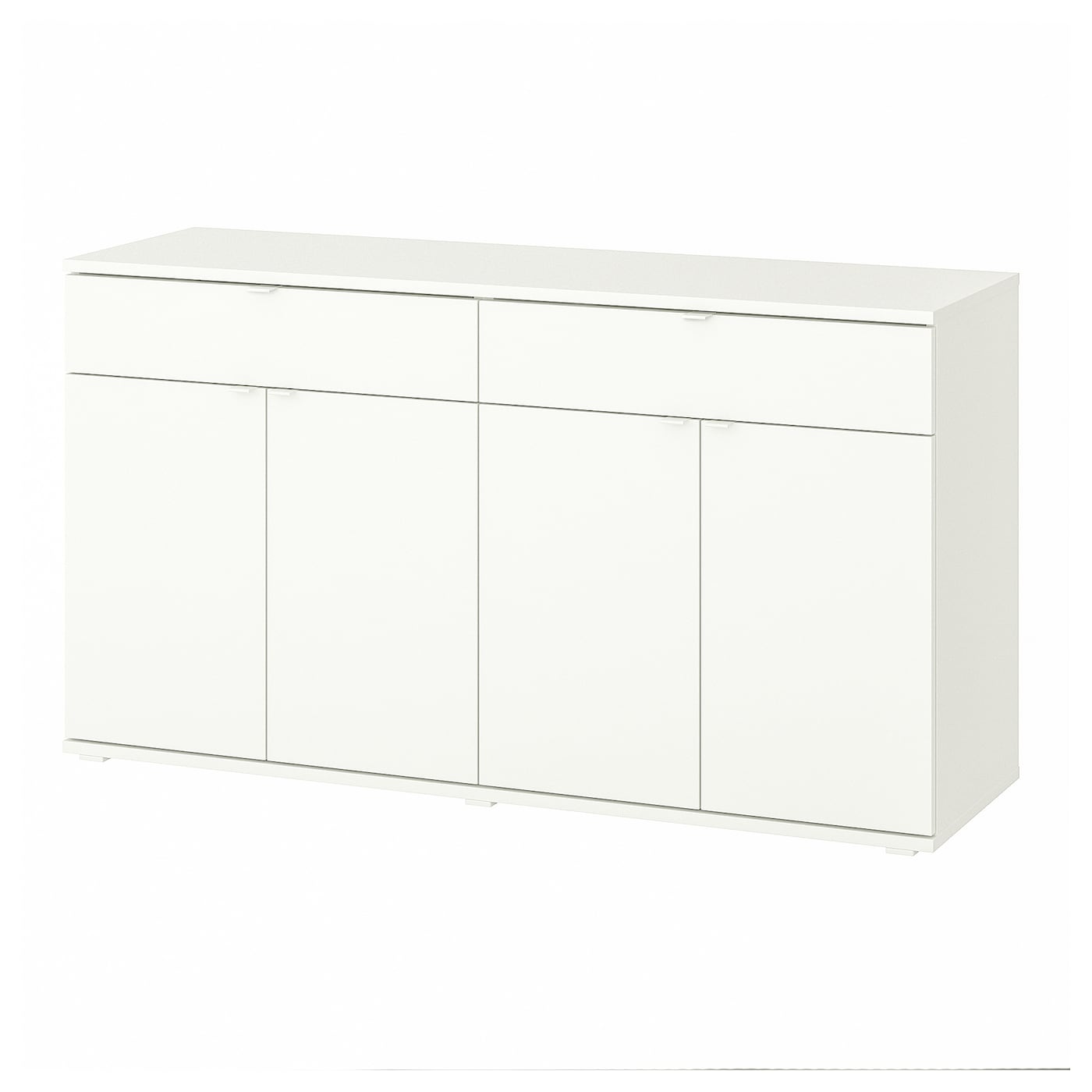 IKEA VIHALS Sideboard weiß 140x37x75 cm