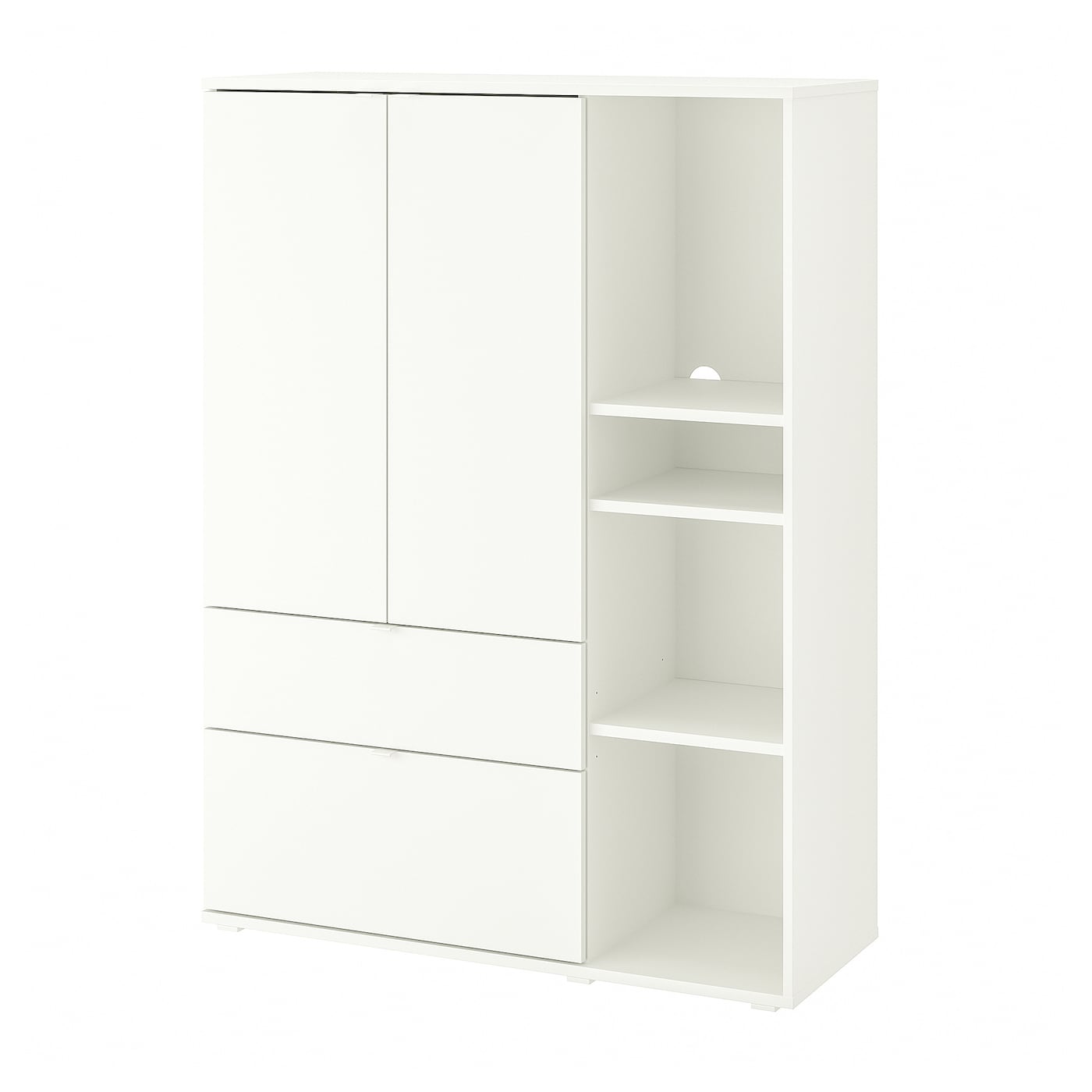 IKEA VIHALS Aufbewahrung weiß 105x37x140 cm