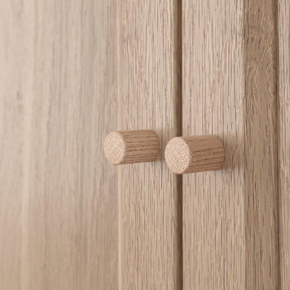 IKEA BILLY / OXBERG Bücherregal mit Türen Eichenachbildung 80x30x202 cm Versandkostenfrei