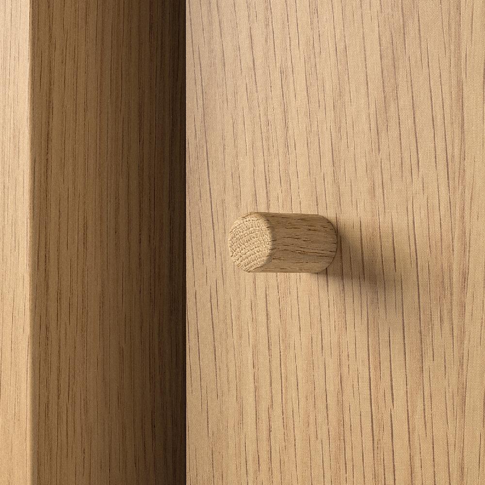 IKEA LÅDMAKARE Schiebetürenschrank Eichenachbildung Preisnachlass