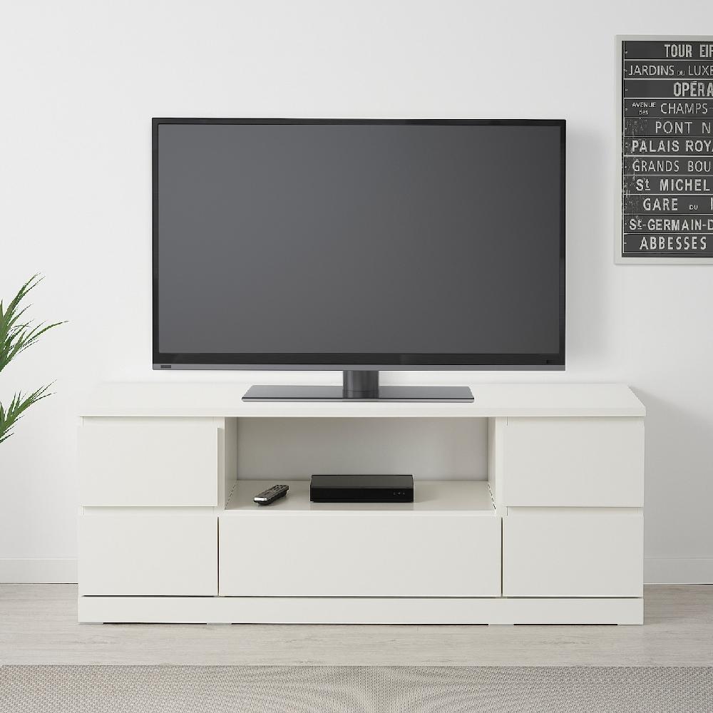 IKEA MALM TV-Bank weiß 160x48 cm Jubiläumsangebot