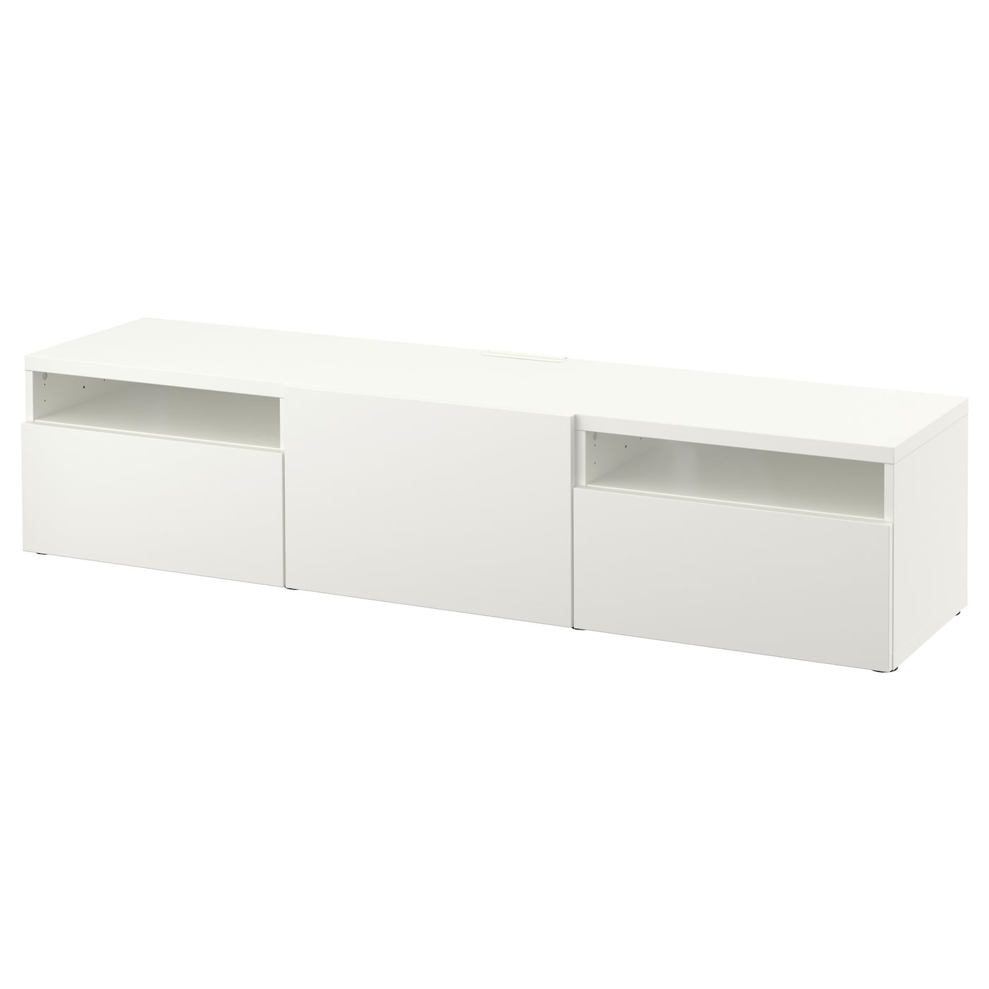 IKEA BESTÅ TV-Bank weiß/Lappviken weiß 180x42x39 cm