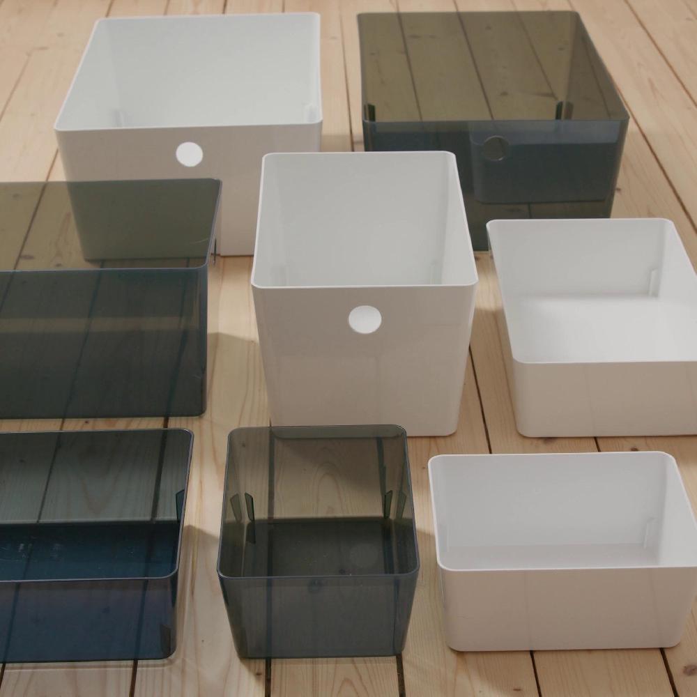 IKEA KUGGIS Box weiß 26x35x15 cm Tiefpreis