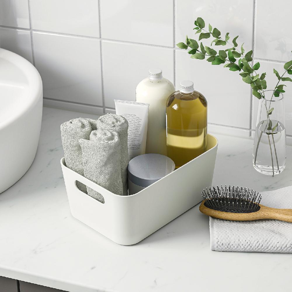 IKEA UPPDATERA Box weiß 24x17 cm Letzter Tag