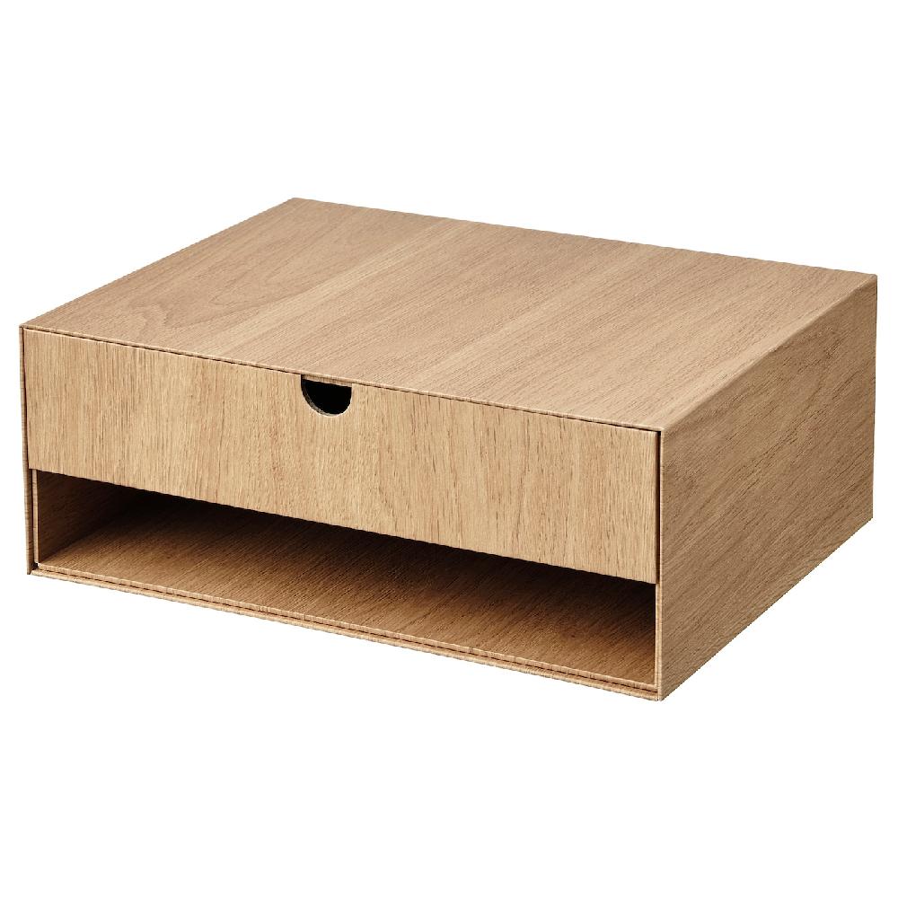 IKEA HÄSTVISKARE Mini-Kommode Eichenachbildung 32x24 cm