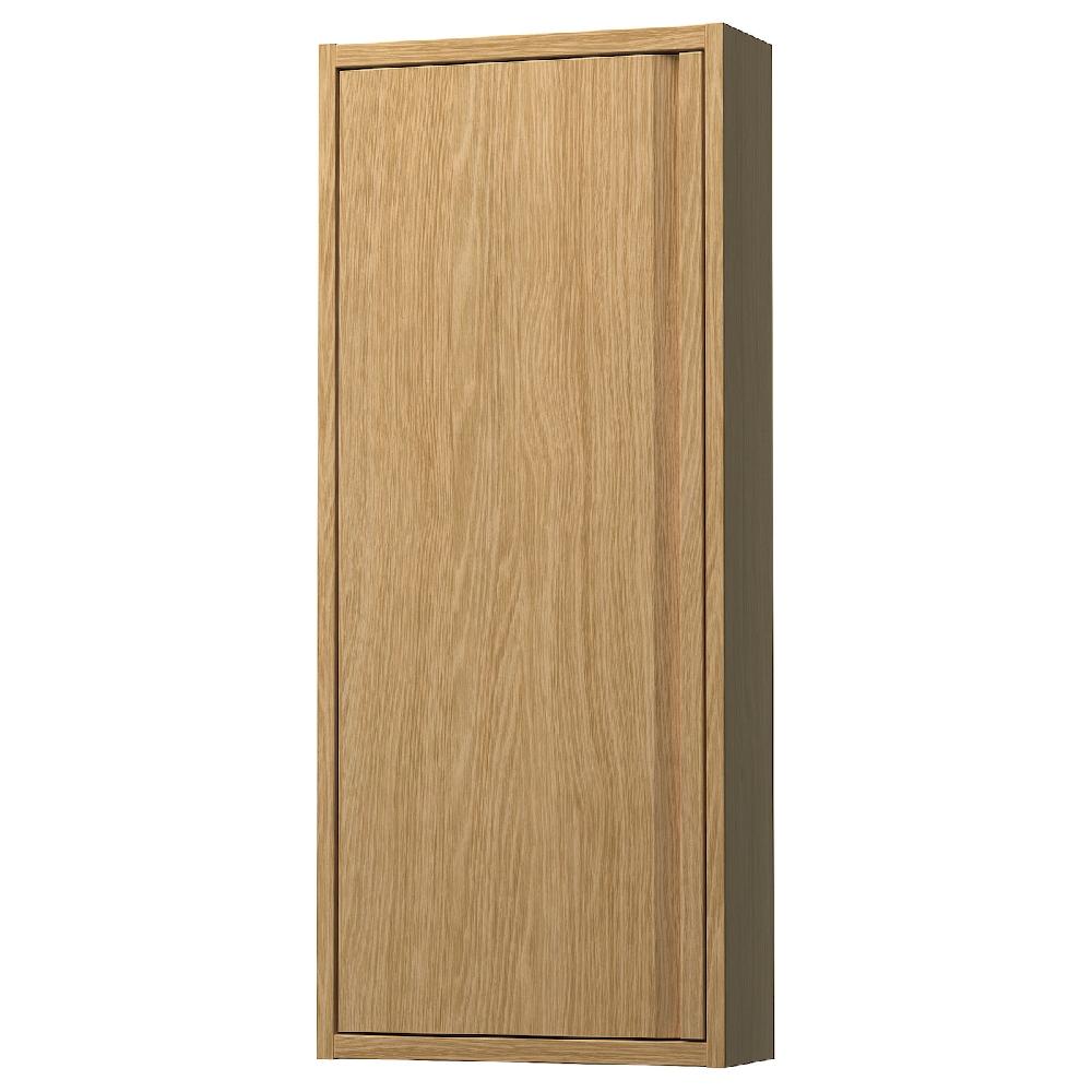 IKEA ÄNGSJÖN Wandschrank mit Tür Eichenachbildung 40x15x95 cm