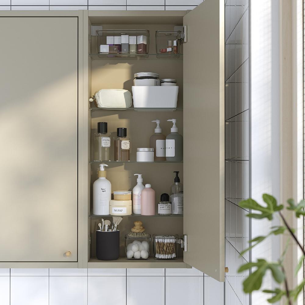 IKEA HAVBÄCK Wandschrank mit Tür beige 40x15x95 cm 50% Rabatt für begrenzte Zeit