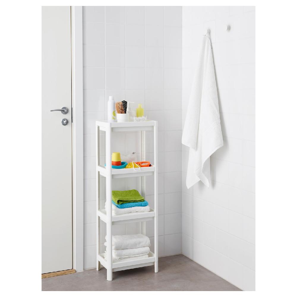 IKEA VESKEN Regal weiß 37x23x101 cm Schlussverkauf