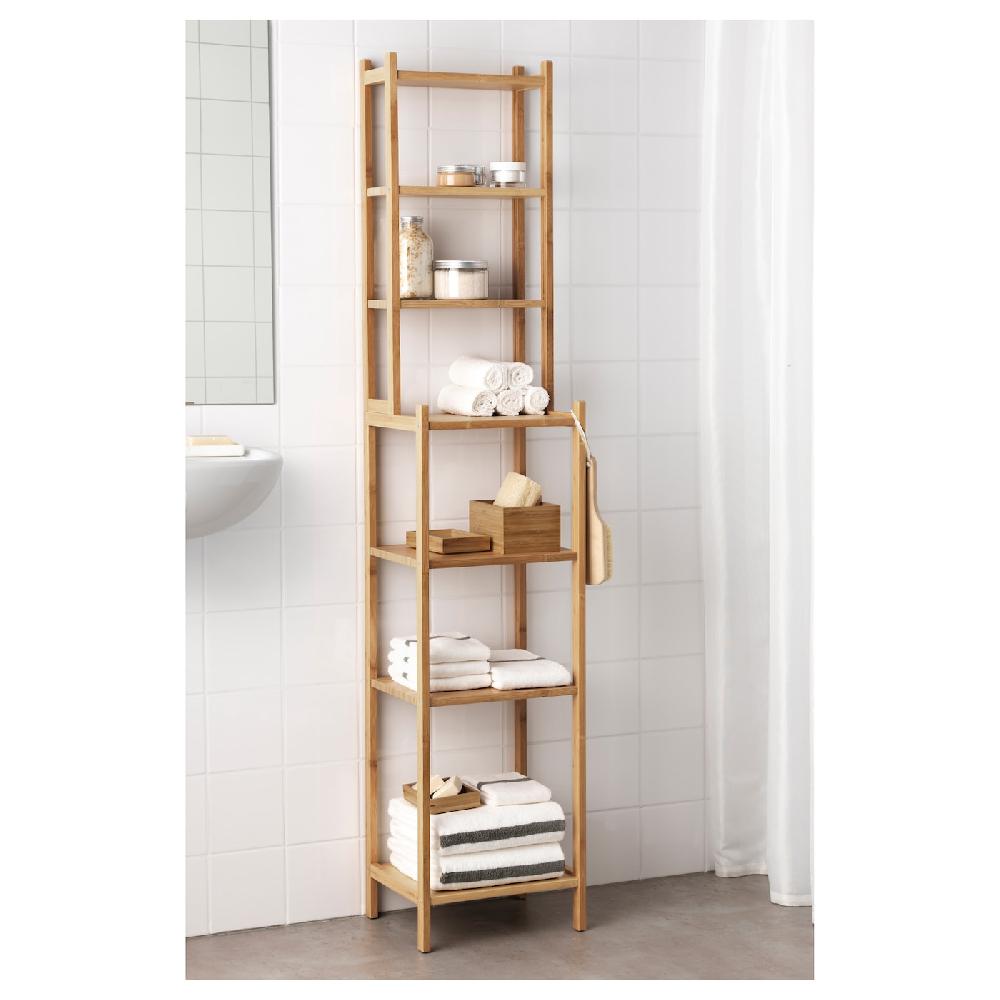 IKEA RÅGRUND Regal Bambus 33 cm Blitzverkäufe