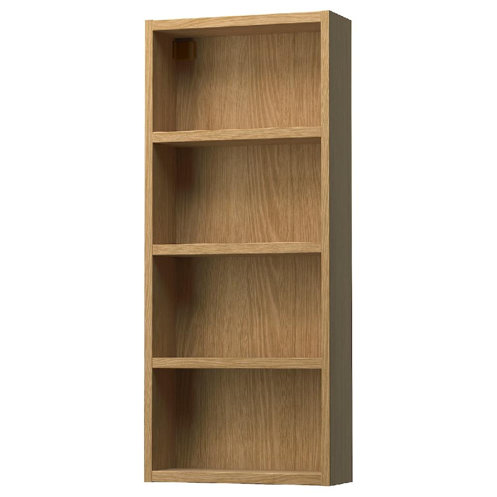 IKEA HAGAÅN Offener Wandschrank Eichenachbildung 40x15x95 cm
