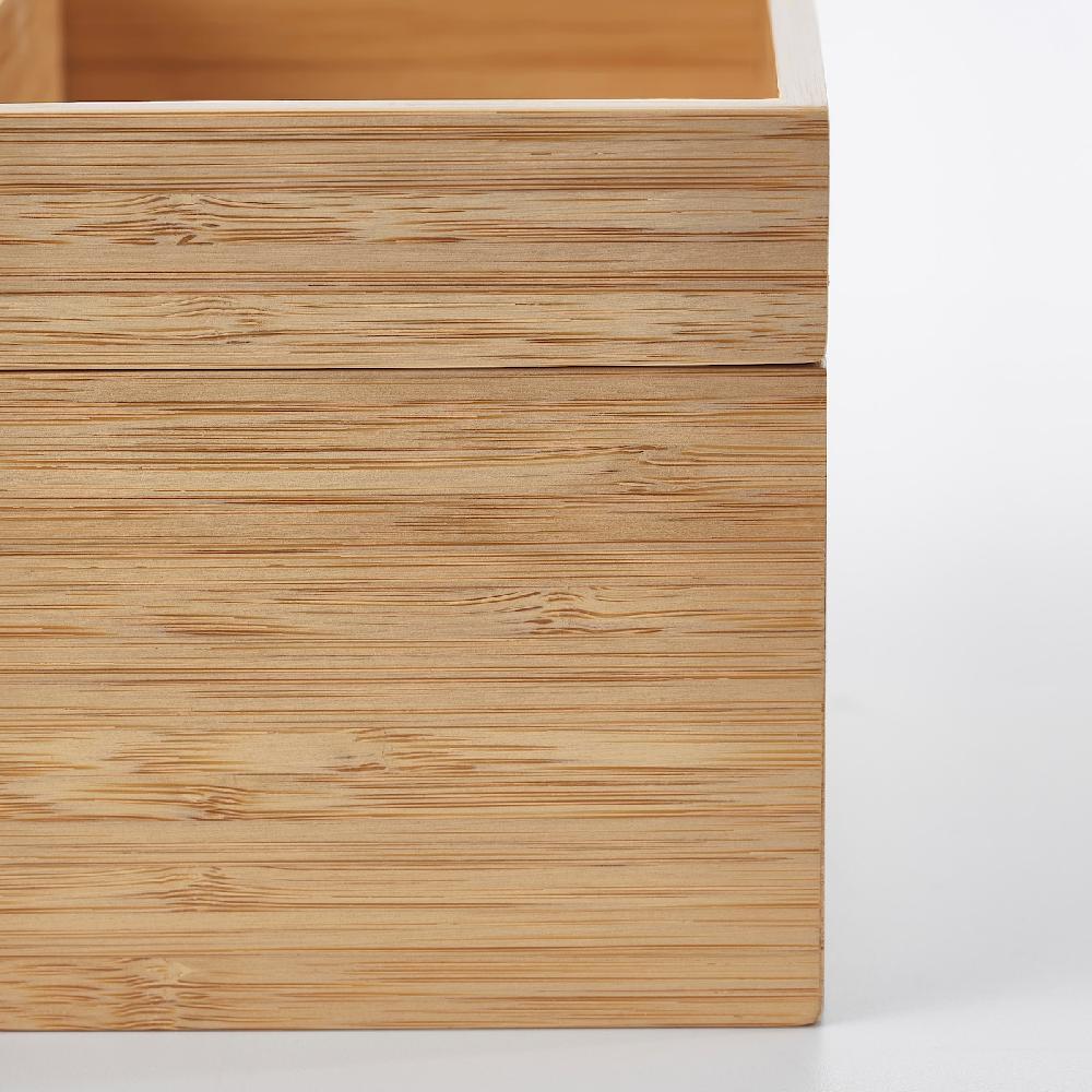 IKEA DRAGAN Badezimmer-Set 4-tlg. Bambus Letzter Tag