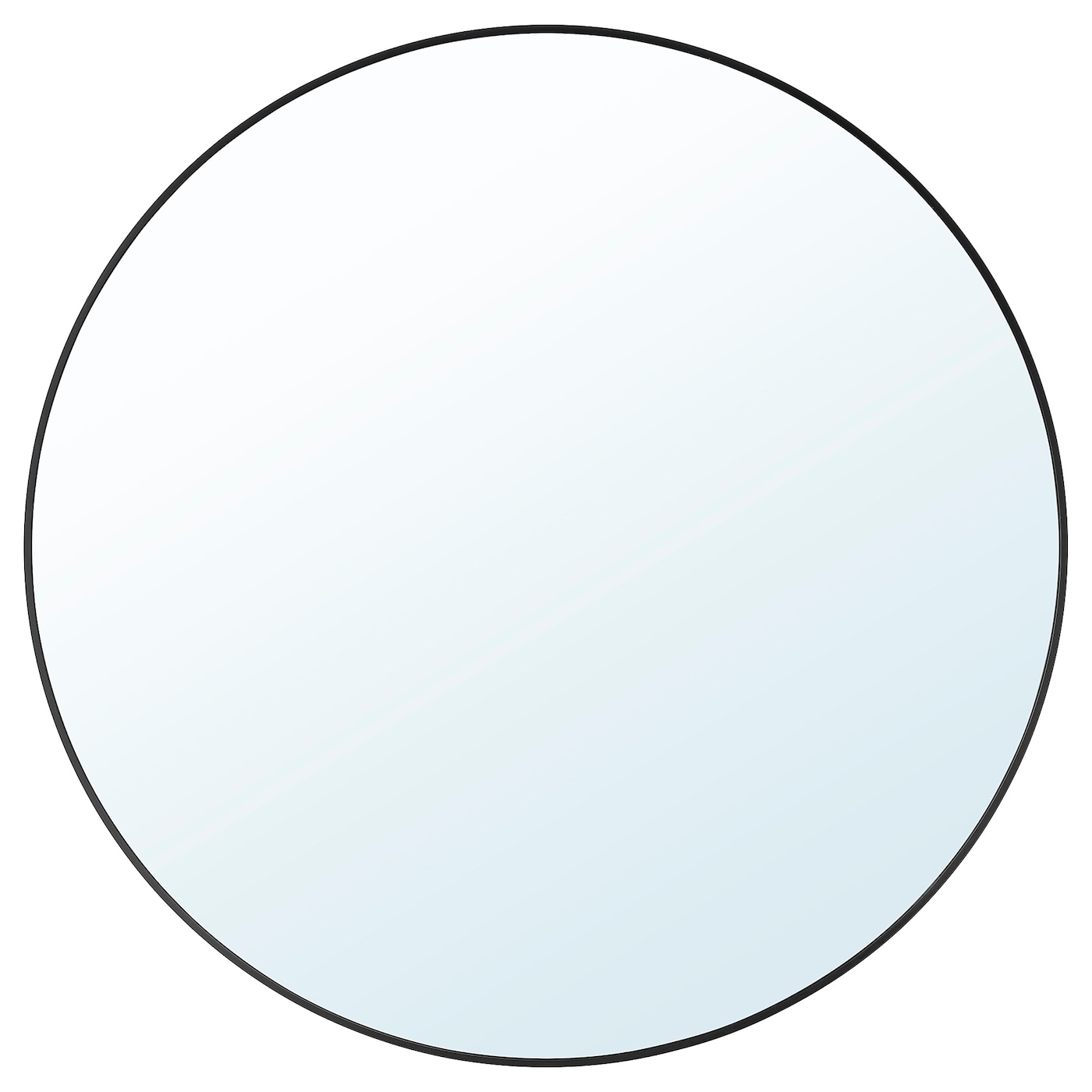 IKEA LINDBYN Spiegel schwarz 80 cm