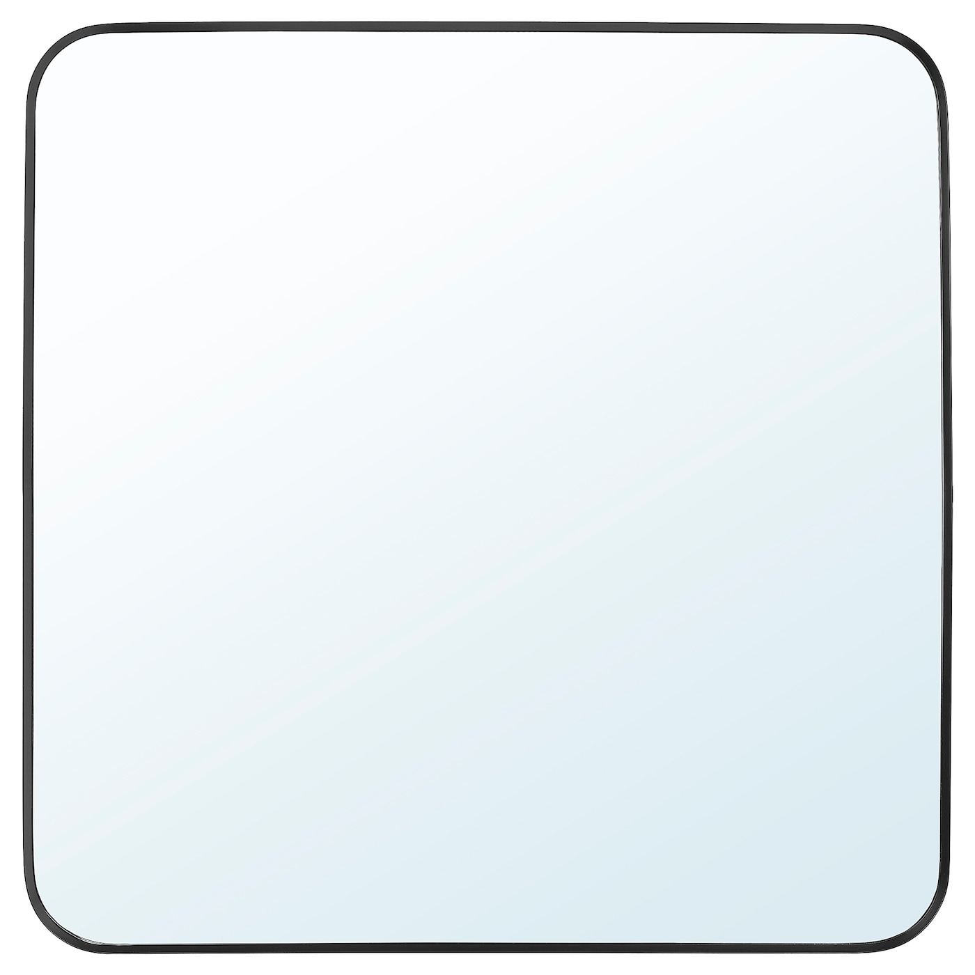 IKEA LINDBYN Spiegel schwarz 60x60 cm