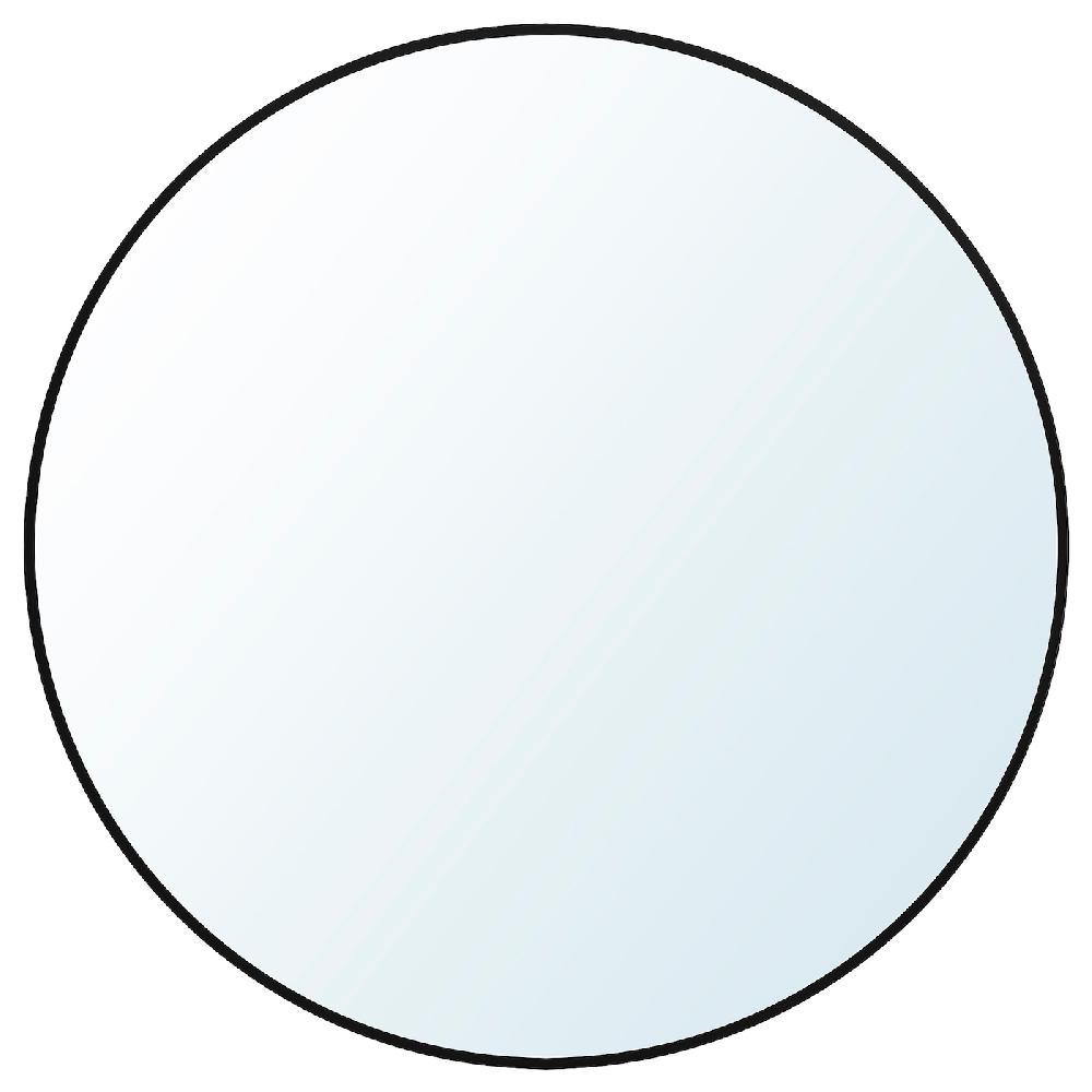 IKEA LINDBYN Spiegel schwarz 50 cm