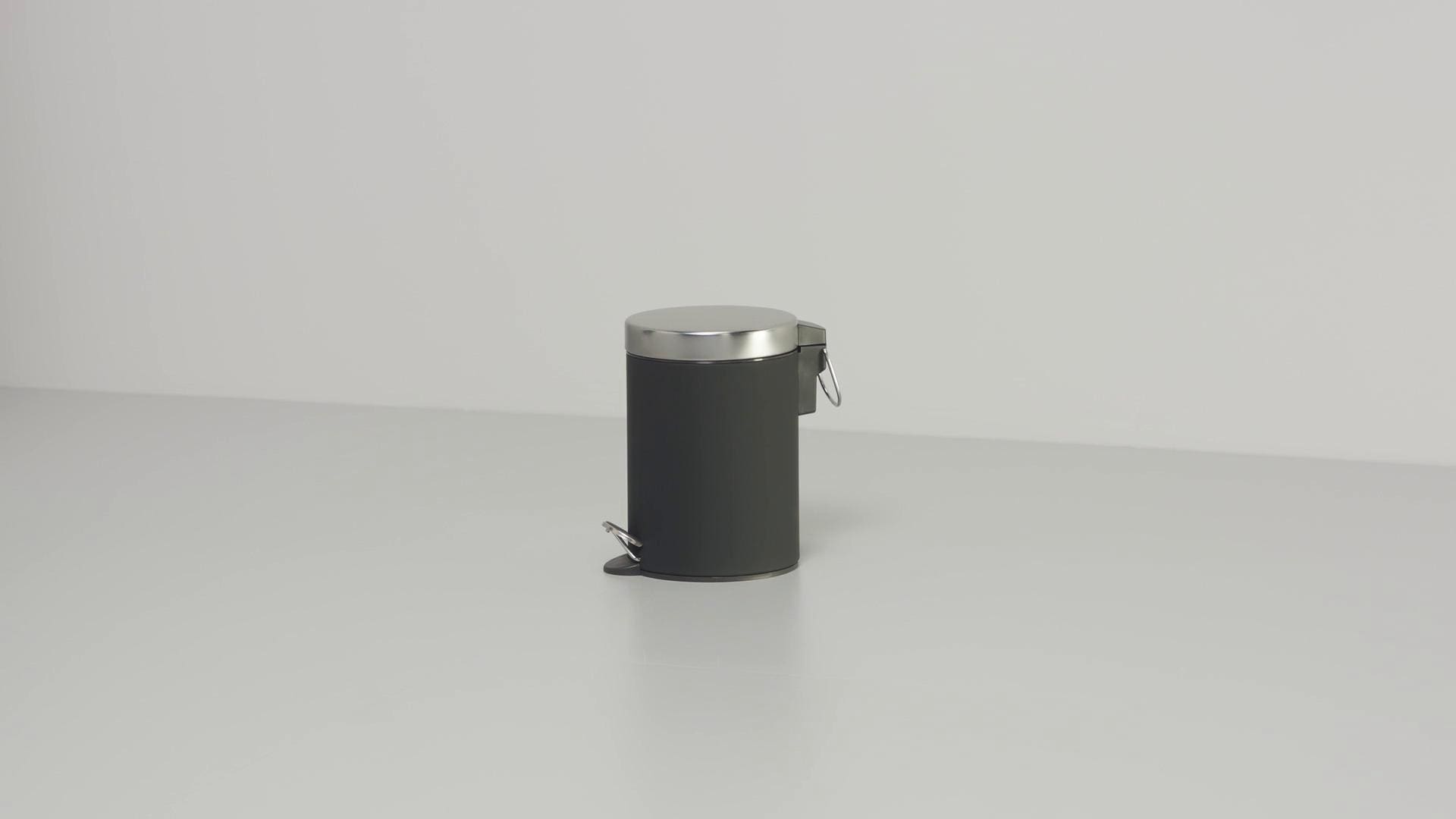 IKEA EKOLN Abfalleimer hell grautürkis 3 l 2025